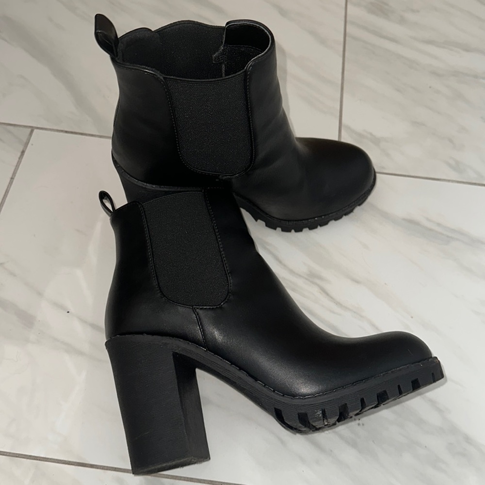 Black booties
